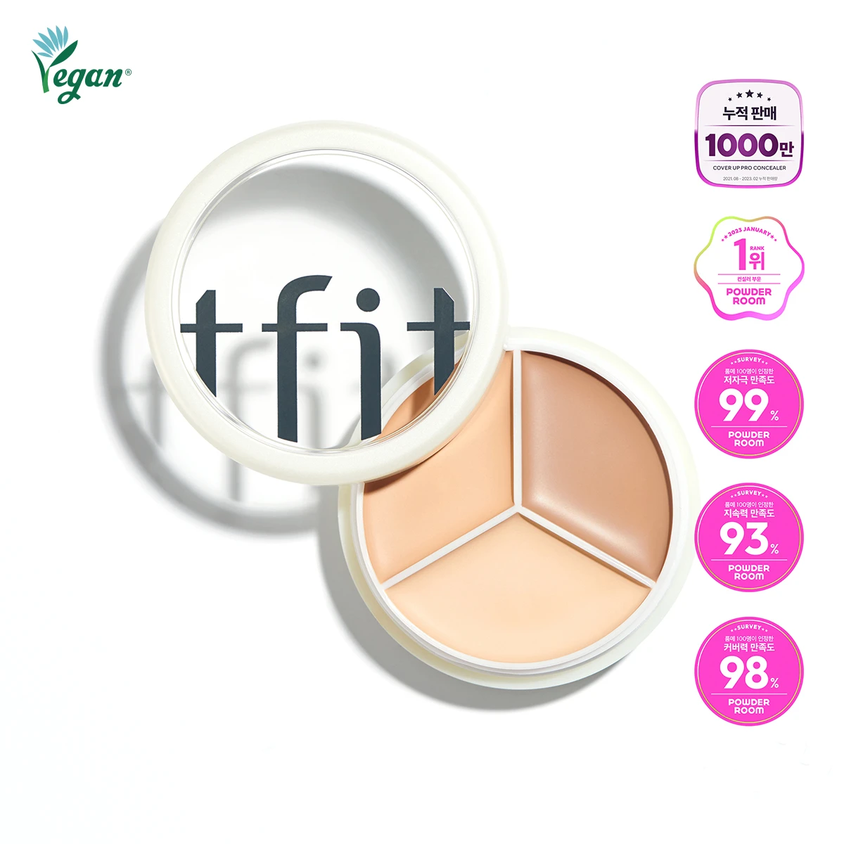 Che khuyết điểm quầng thâm, nám, thâm mụn Cover Up Pro Concealer